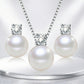 Elegant Freshwater Pearl Jewelry Set – Real Cultured Pearls with 925 Silver
