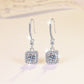 Sterling Silver S925 Tassel Earrings – Fashionable Moissanite Jewelry for Women