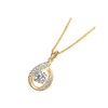 Timeless Heart Necklace with 1ct Moissanite – Sterling Silver Pendant