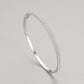 S925 Sterling Silver Oval Open Bracelet for Women