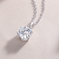 New Hot-Selling | 2 Carat 8mm Light Luxury Moissanite Necklace