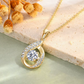 Timeless Heart Necklace with 1ct Moissanite – Sterling Silver Pendant