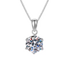 New Hot-Selling | 2 Carat 8mm Light Luxury Moissanite Necklace