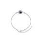 Bold & Elegant 1 Ct Black Moissanite Bracelet – Sterling Silver Jewelry
