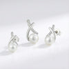 Luxury 925 Sterling Silver Pearl Jewelry Set – Earrings & Necklace