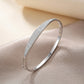 High Quality 925 Sterling Silver Zircon Bangle for Women