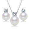 Elegant Freshwater Pearl Jewelry Set – Real Cultured Pearls with 925 Silver